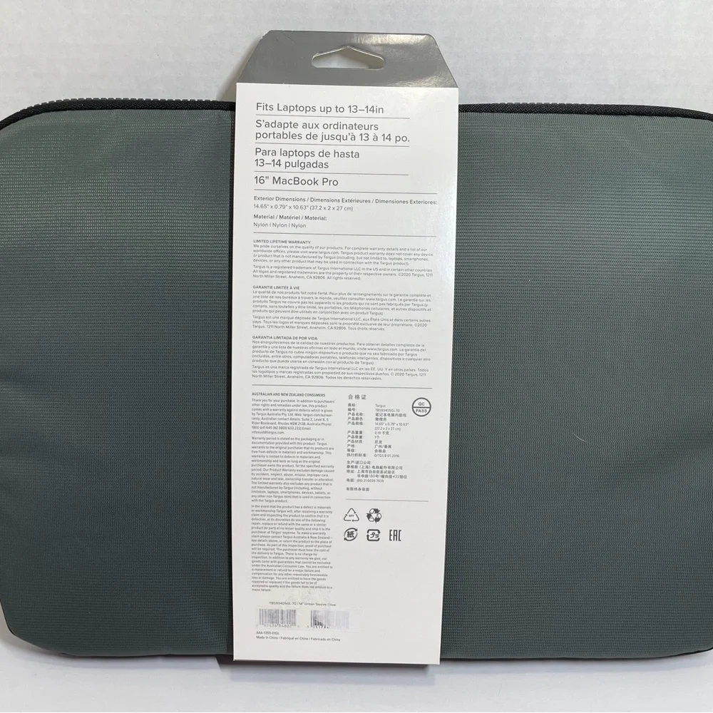 Targus 13-14 Urban Laptop Sleeve